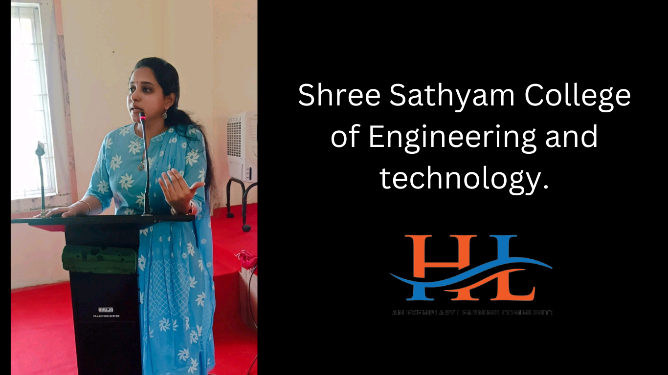 Shree Sathyam College of Engineering and technology. 1